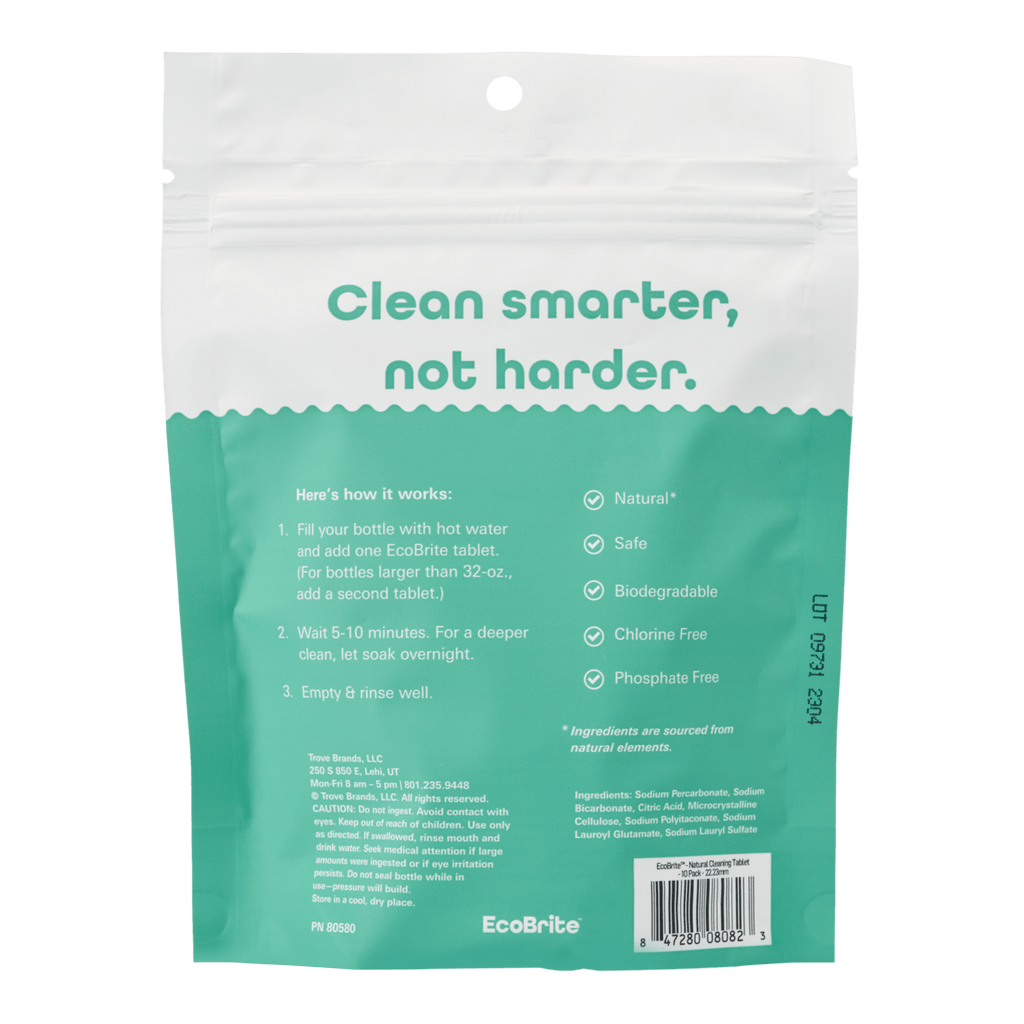 Bottle Cleaning Tablets Water Bottle BETHQG