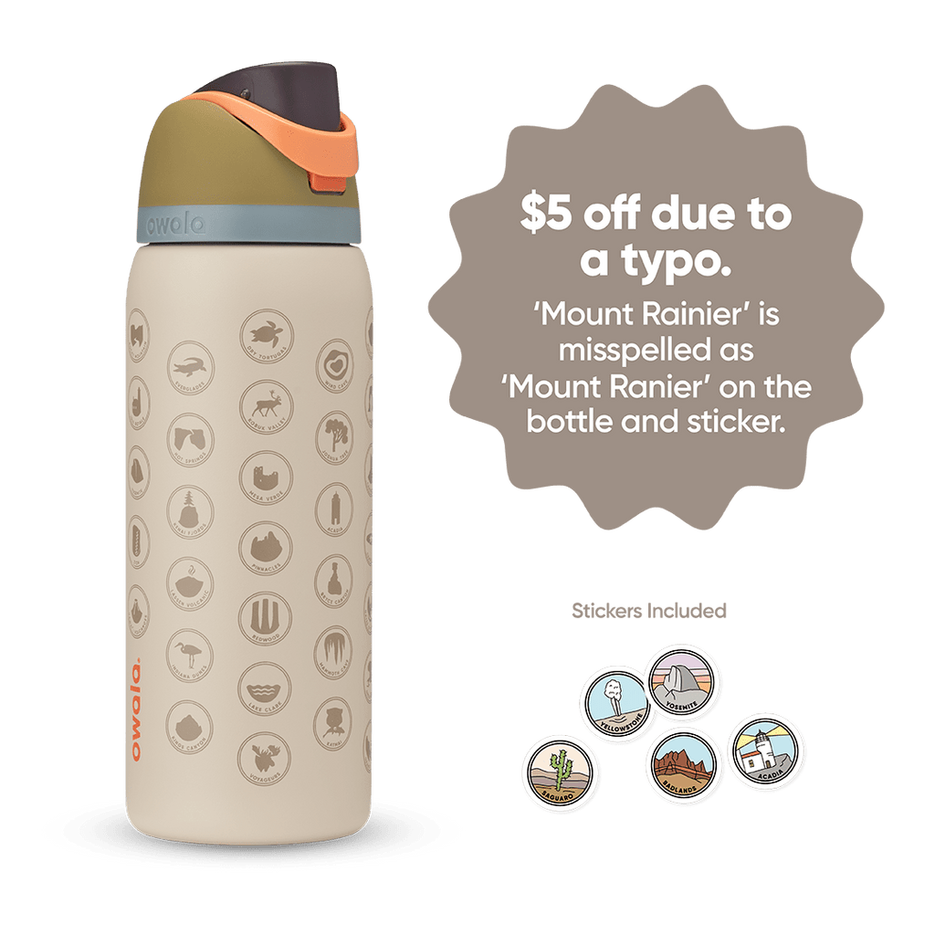 Great American Road Trip Water Bottle 3XCBKJ